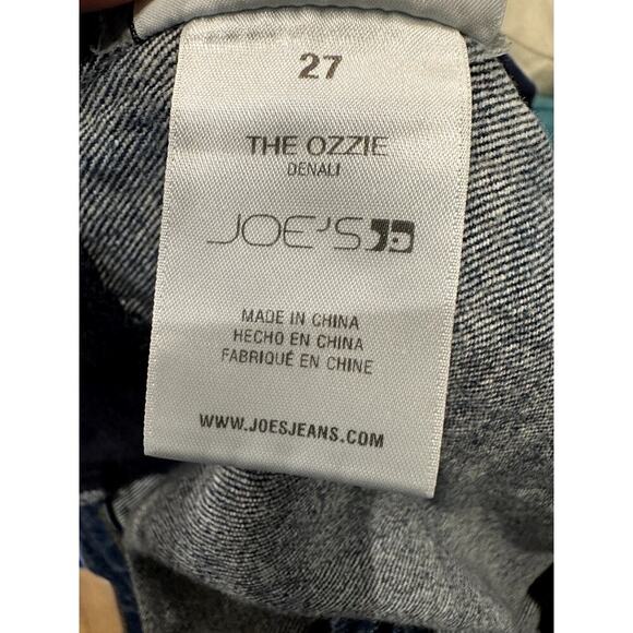 Joe’s Jeans – **MATERNITY** The Ozzie Mid Rise Cutoff Short (Denim Blue) – 27 - Picture 3 of 7